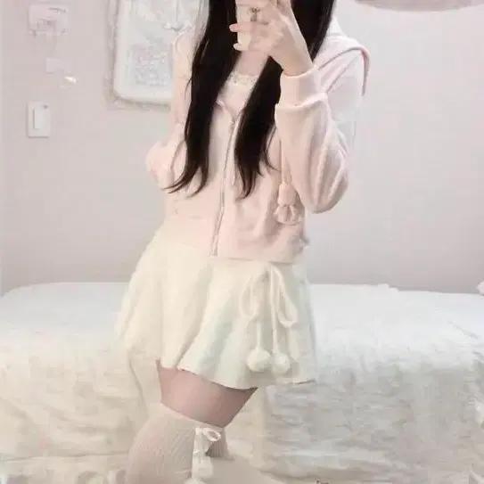 스너그 이치고 나시+후드집업 트레이닝셋업