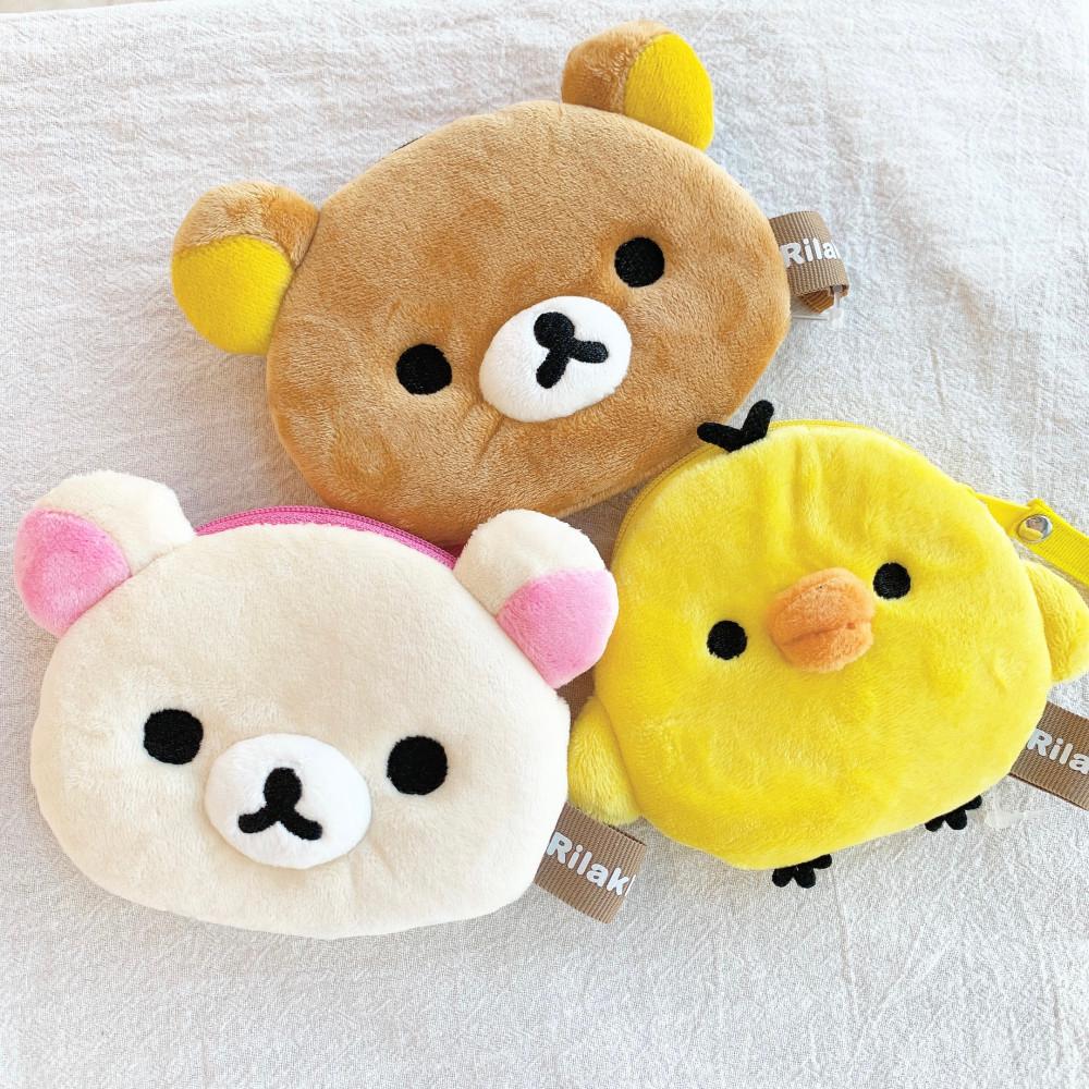 산엑스 리락쿠마 지퍼 파우치/동전지갑 에어팟파우치