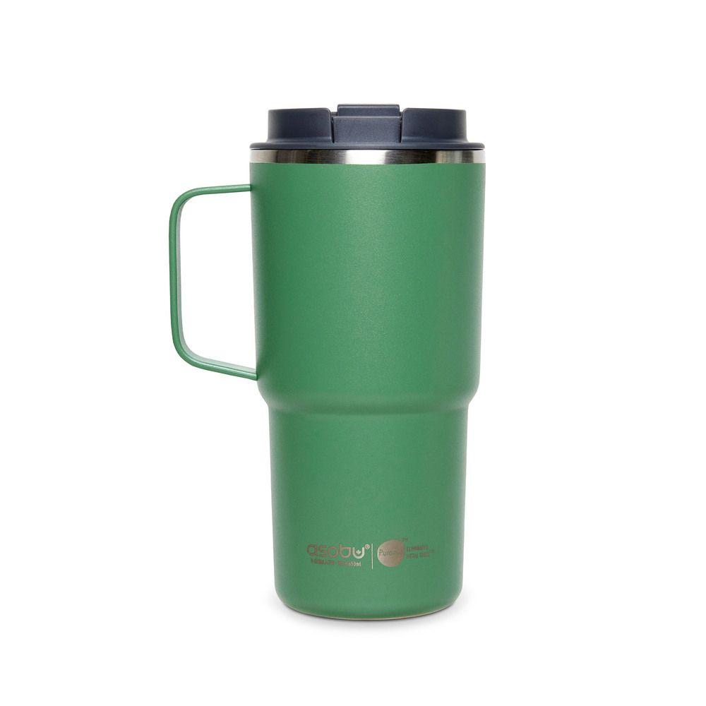 캐나다 아소부 세라믹 스텐 진공 보온보냉 머그텀블러 650ML 니트로 바질그린