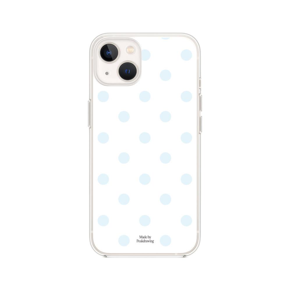 Sora dot pattern jelly hard case (클리어)