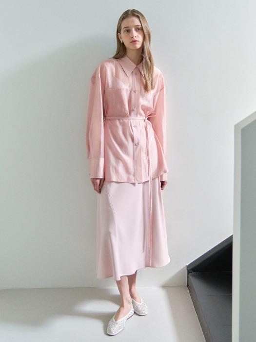 Flared Long Skirt_2color