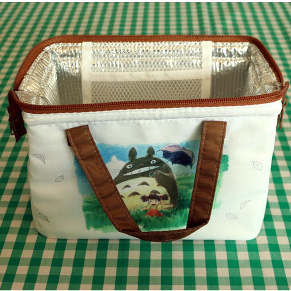 일본 토토로 캐릭터 도시락 가방 주머니 이유식 아기 보냉백 유아 보냉가방