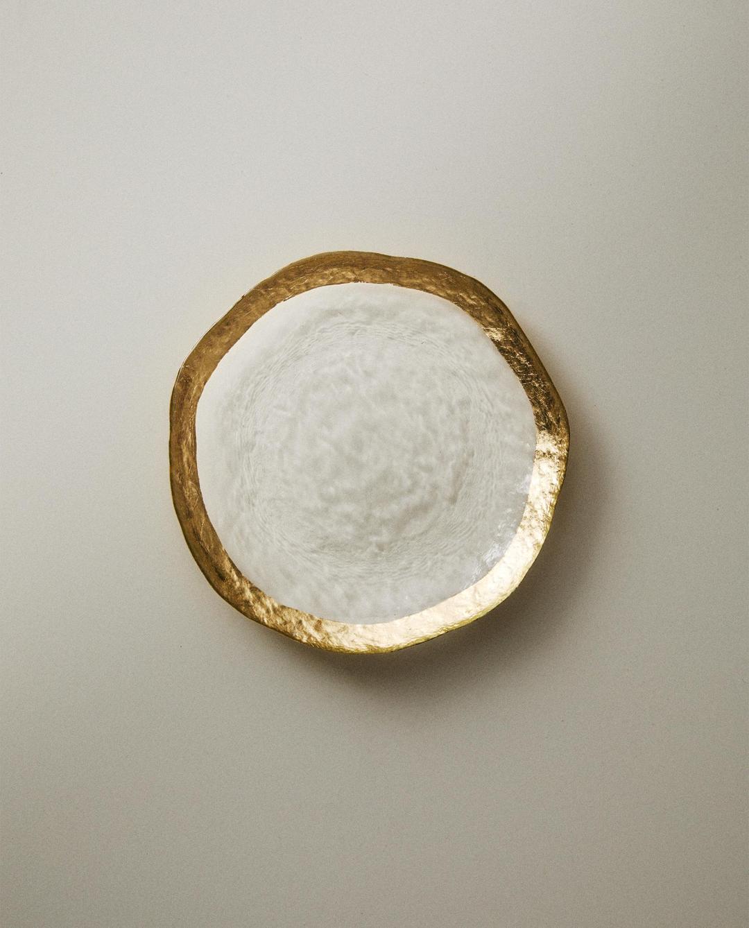 림 유리 앞접시