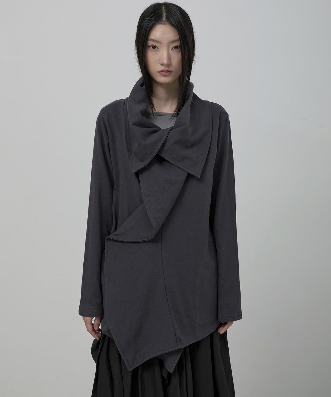 Kaya Layered Jaket(FL-052_Charcoal)