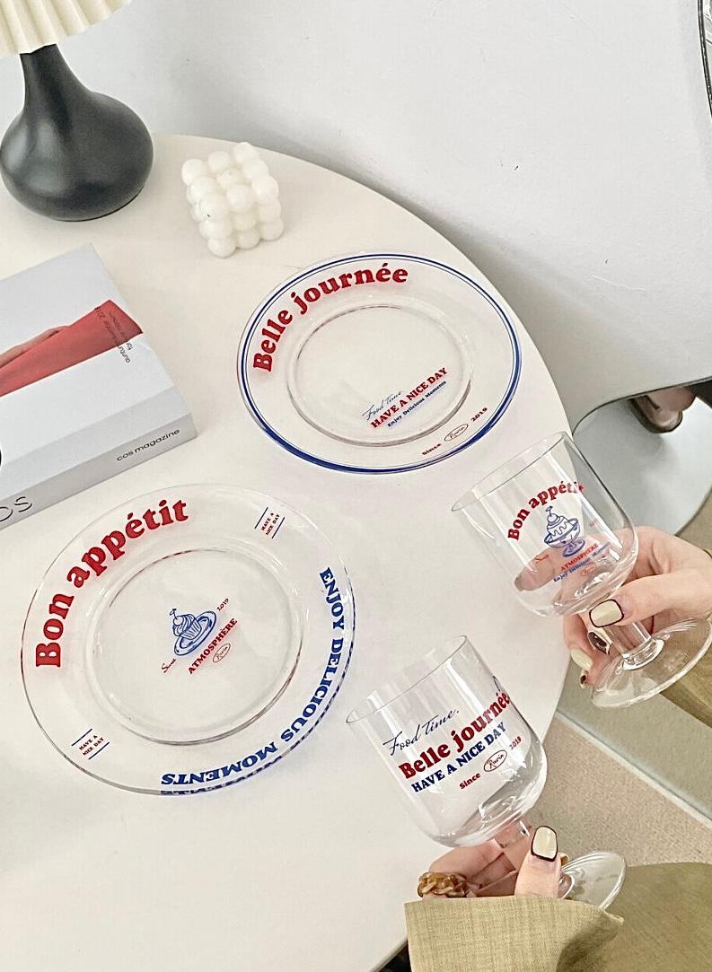 [2P선물세트] 고블렛 플레이트 2종 선물세트