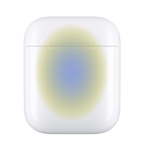 Spread airpods case (Blue+Yellow)