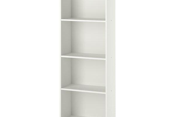 BAGGEBO 책장 화이트 50x25x160cm 104.838.80