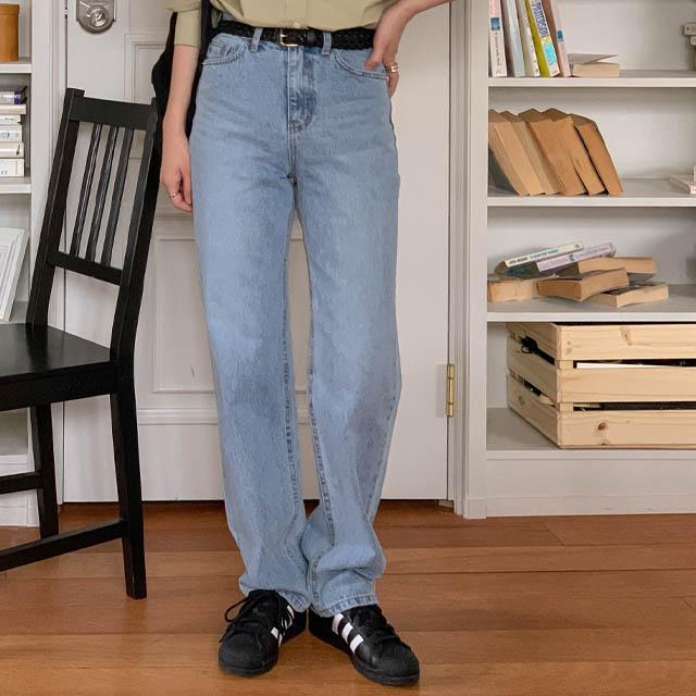 커믈리진 제작 데님 숏버전 롱버전 연청 중청 캣 일자 스트레이트 데님