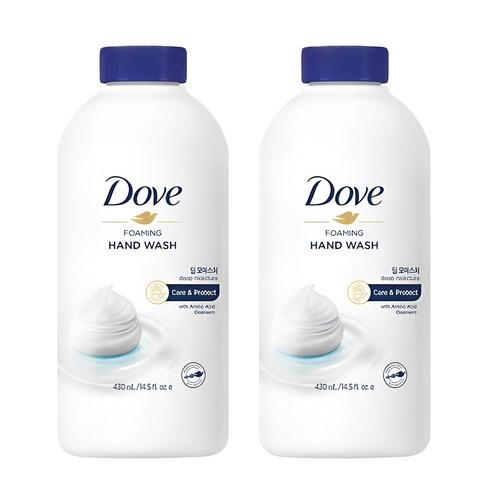도브 포밍 핸드워시 딥 모이스처 시그니처향 리필, 430ml, 2개 - 핸드케어 | 쿠팡
