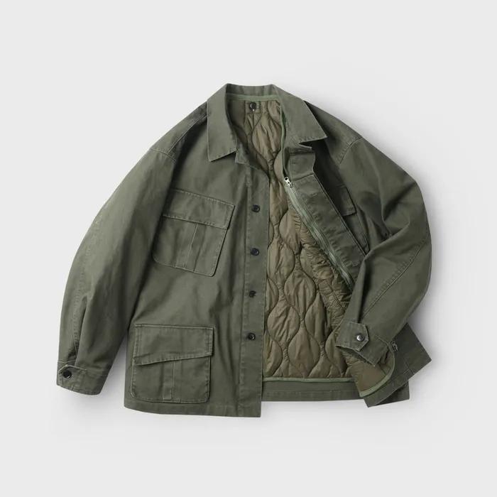 오리지널 M65 정글 퍼티그 필드자켓_카키