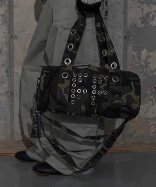FFFF 아일렛 더플 백 (CAMO) F25ZE030