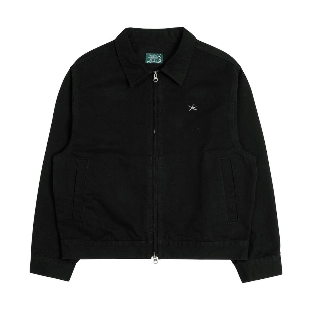 TCM washed mini logo jacket (black) (2/7 예약배송)