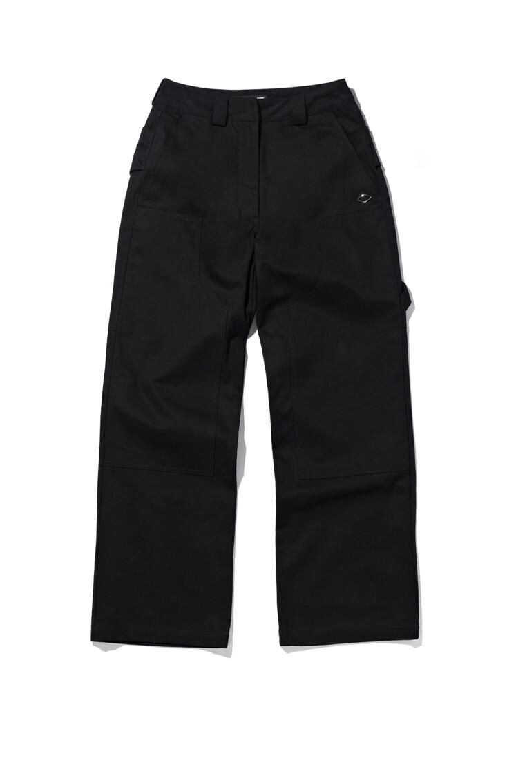 APRON POCKET WORK PANTS (BLACK)