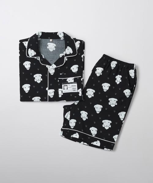 [가나디] 반팔 파자마(BLACK)_SPPPF38U02