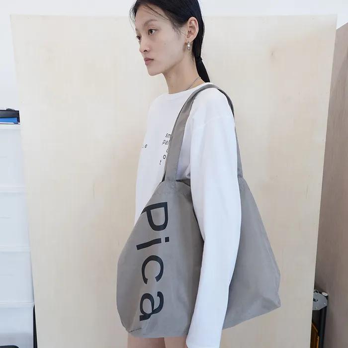 [8/22(금)예약배송] MEMORY BIG BAG (beige grey)