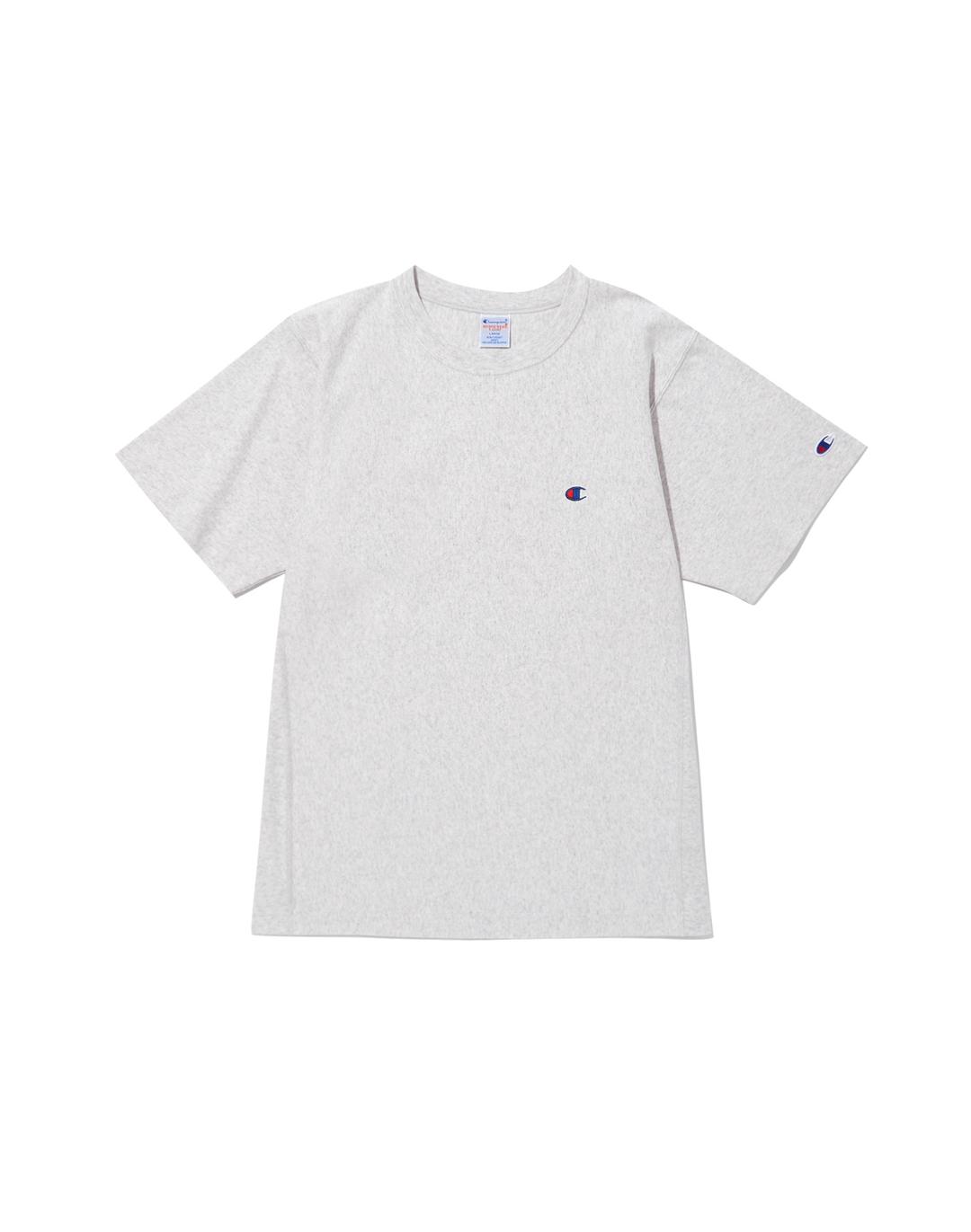 [ASIA] Reverse Weave® 094 릴렉스핏 C로고 저지 반팔티셔츠 (CREAM)