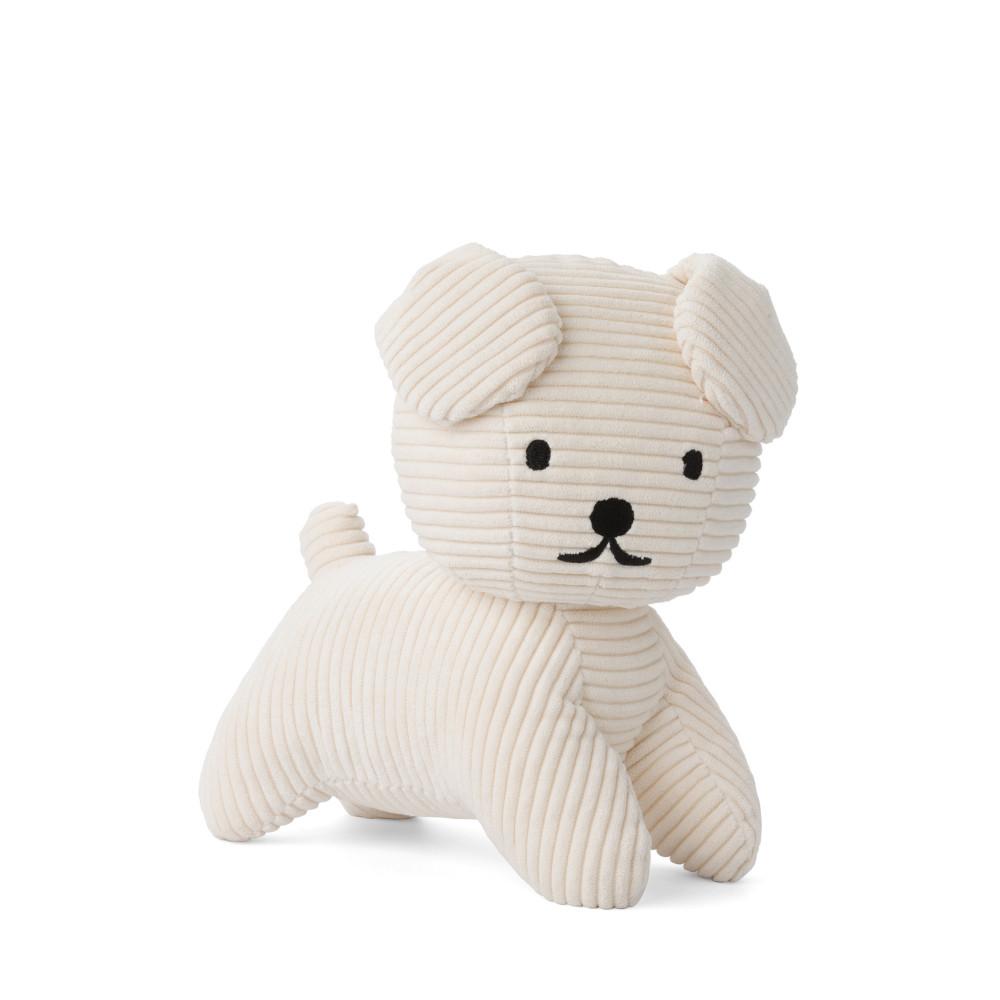 miffy 스너피 코듀로이 강아지 인형 화이트 - 17cm
