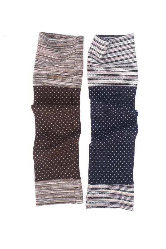 히피디피 mix pattern legwarmer (2color)
