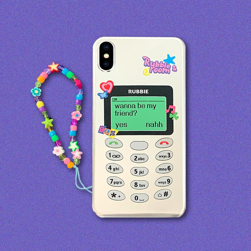 y2k 폴더 피처폰 아이폰 케이스 아메리칸 레트로 빈티지 하이틴 키치 iphone 13