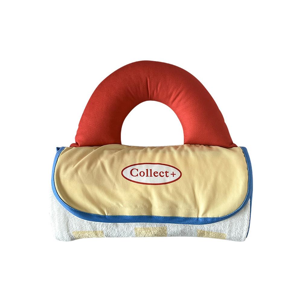 Chichi Yellow Pink Cookie Blanket  핑크 옐로우 쿠키 담요