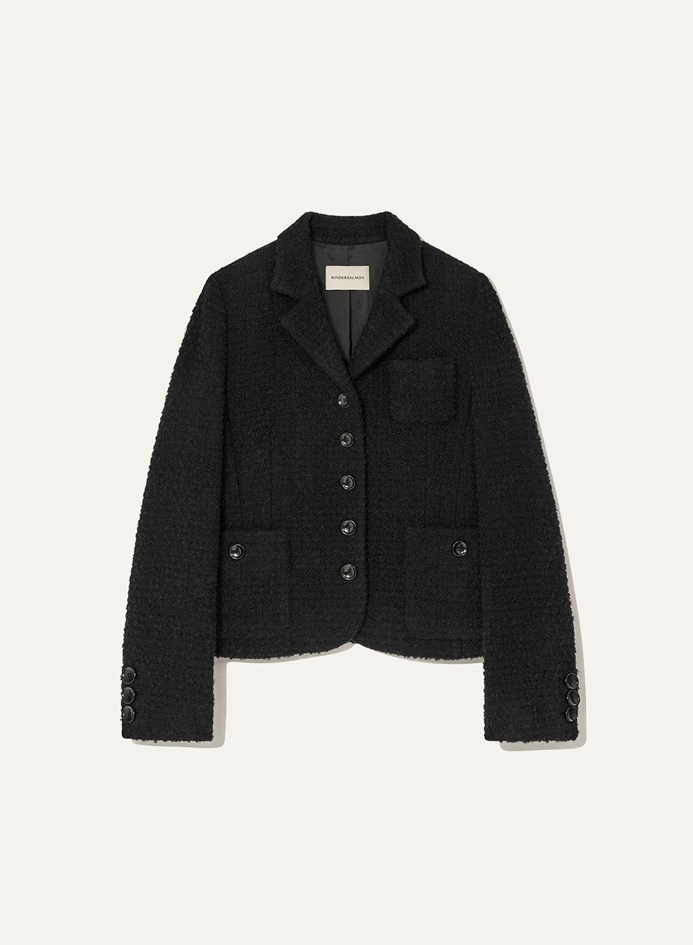Aurelia Tweed Jacket Black