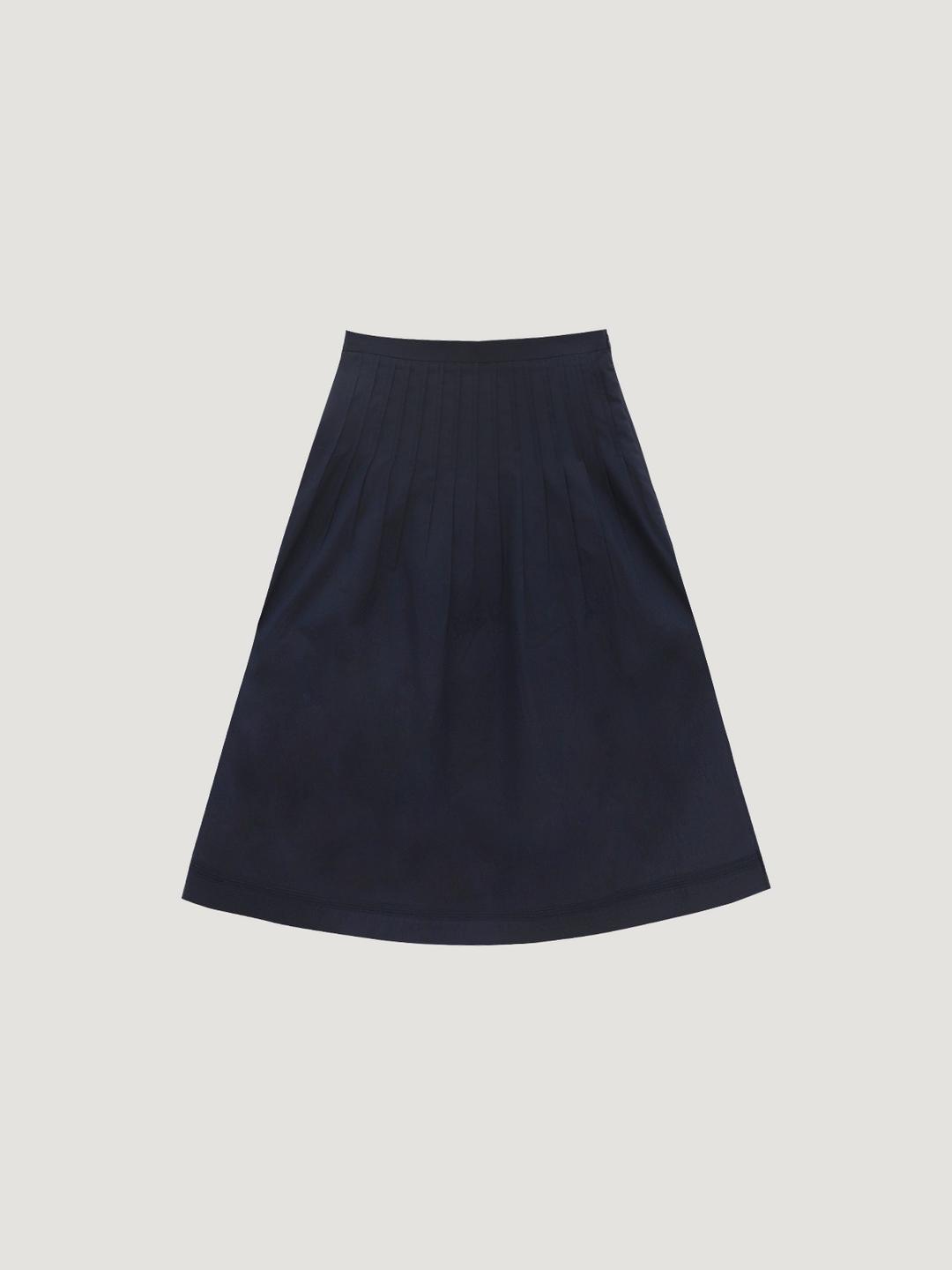 Riss Pintuck Skirt