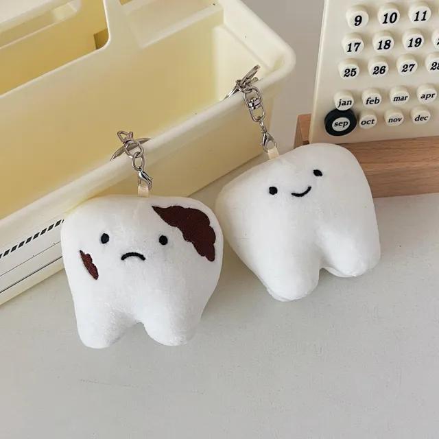 [1+1할인] 건치 충치 치아 인형 키링