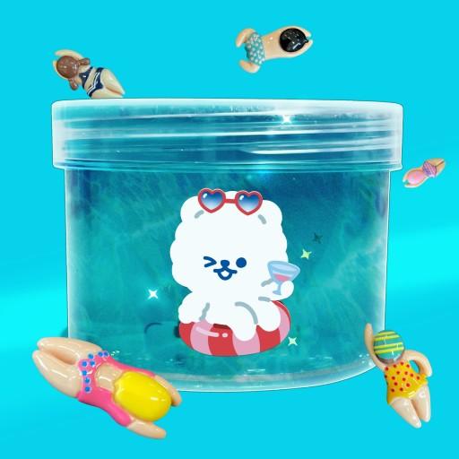 [젤리블리스] 대서양풍덩 /수제슬라임 물젤리 지글리