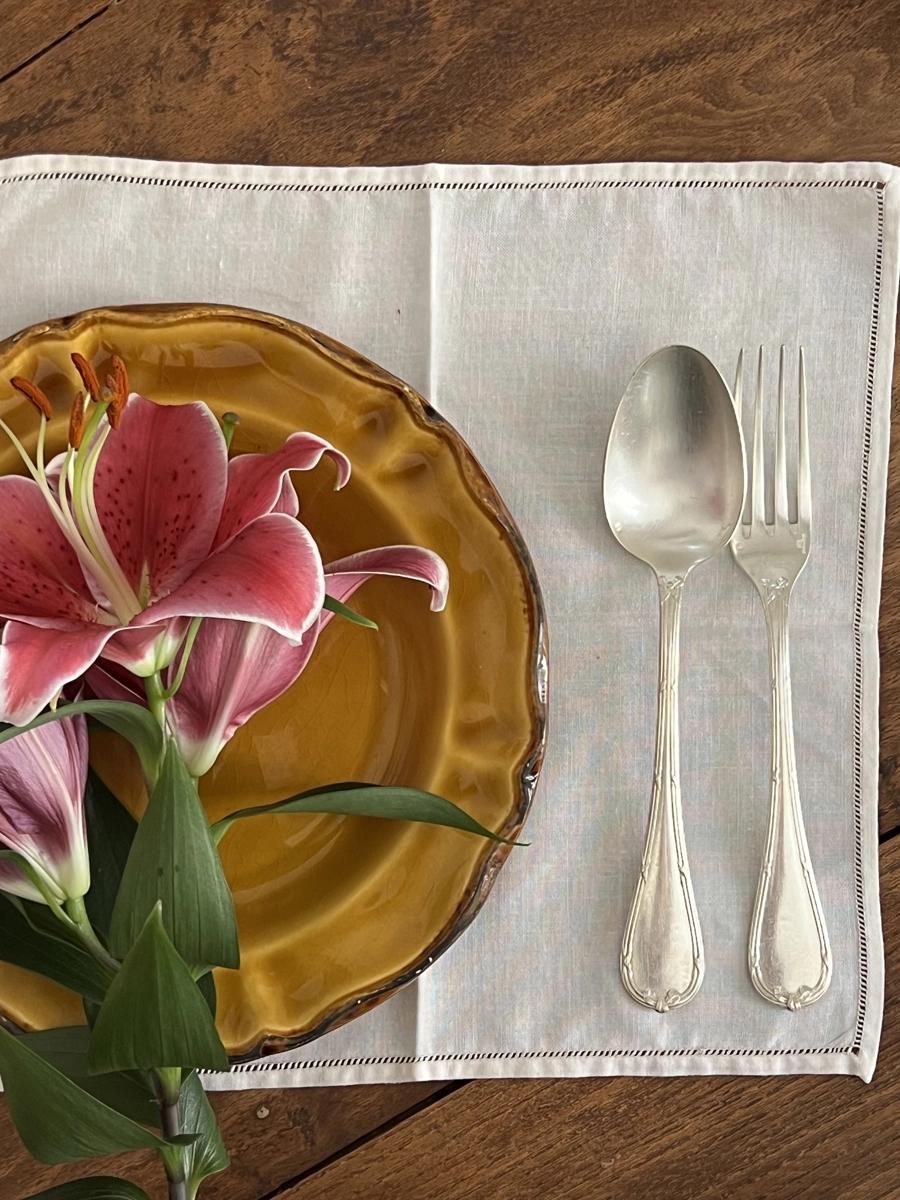 1960s 프랑스 오트 프로방스 앰버 플레이트