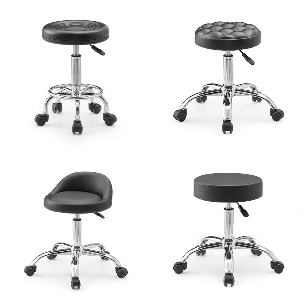원형 회전스툴의자 미용 진료 진찰 실험실 작업 보조 카운터 시술 네일