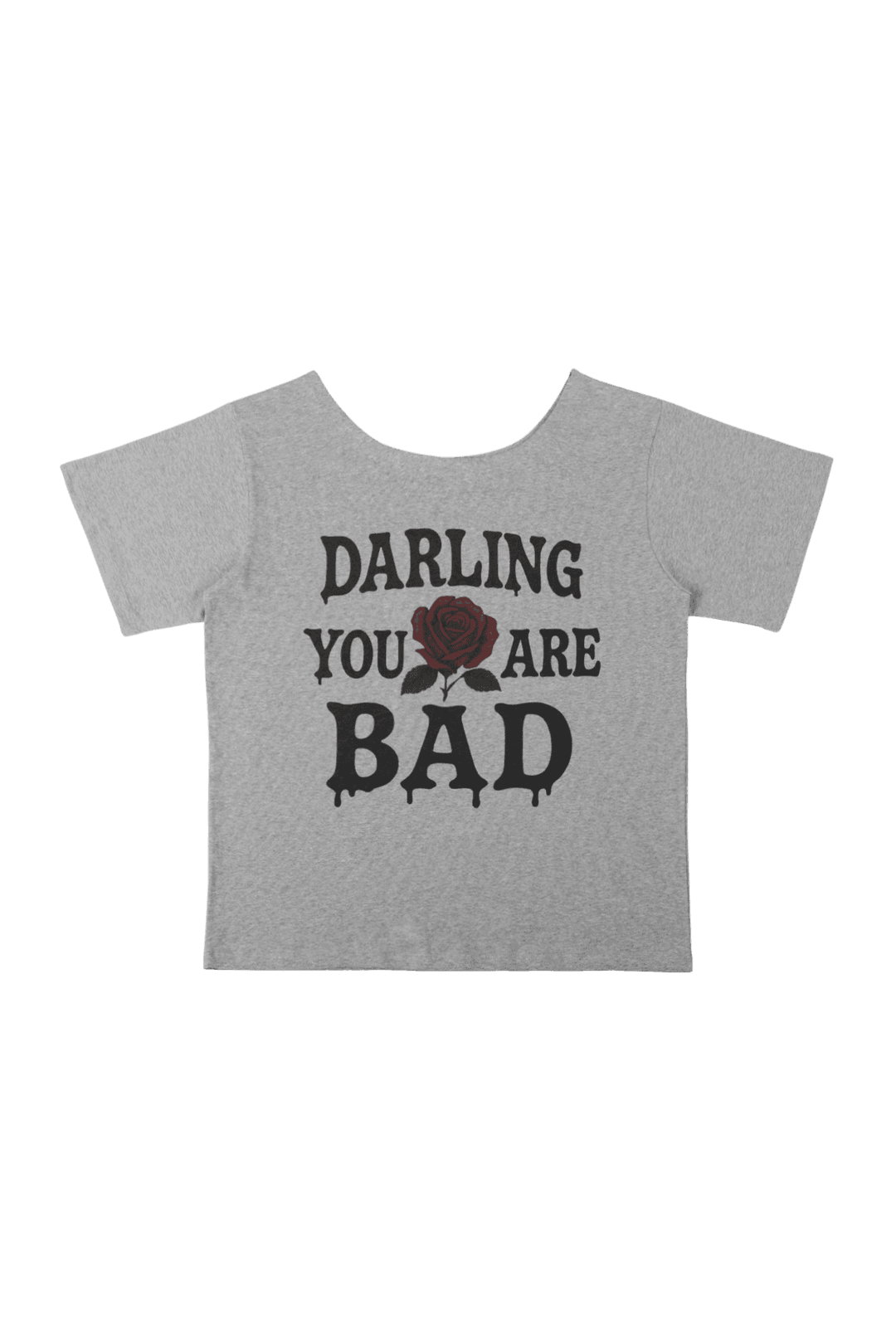 [5차 재입고]MELTING ROSE TEE #GREY | 달링유어배드