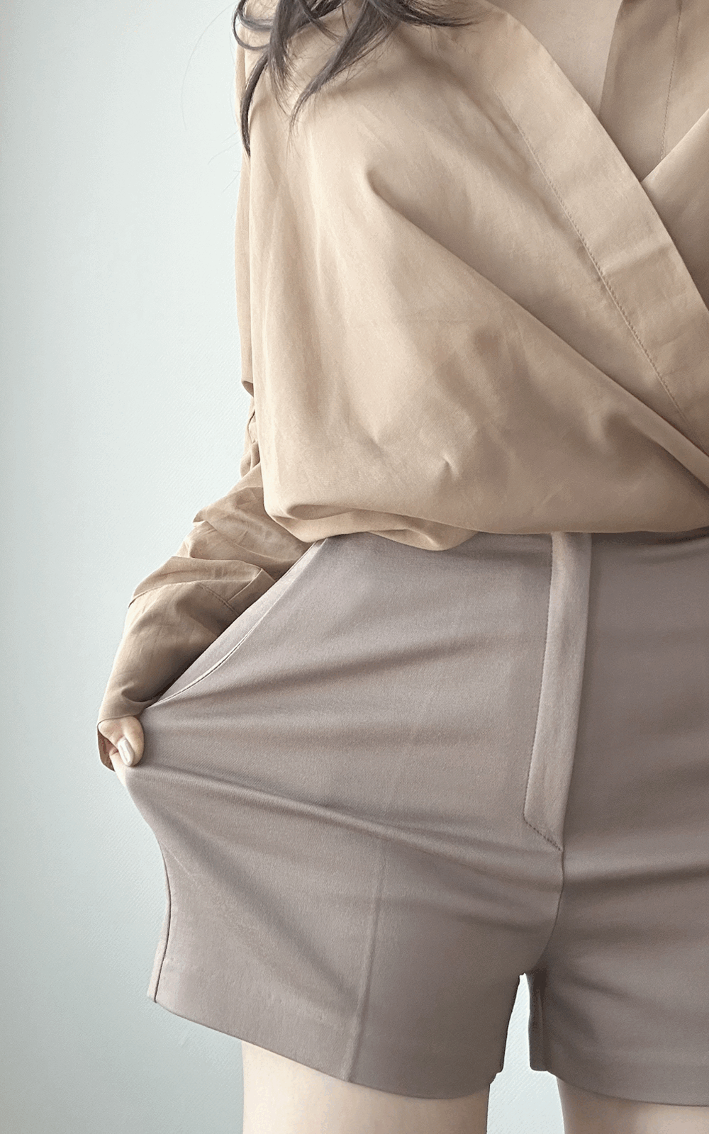 쫀쫀찰떡 스판 반바지