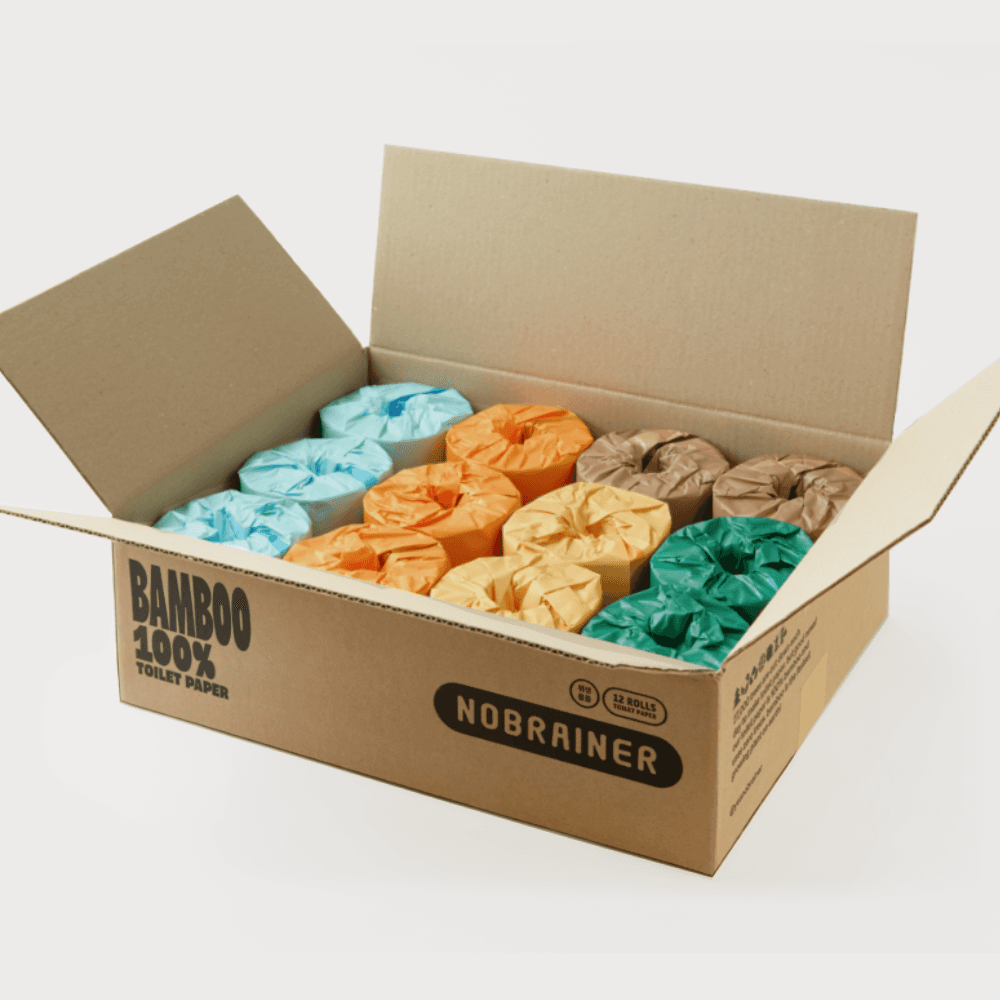 [BUTT PACK] 노브레이너 순수한 대나무 휴지 비욘드 페이퍼 300 (12롤)