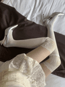 nonon lace knee socks (2color)