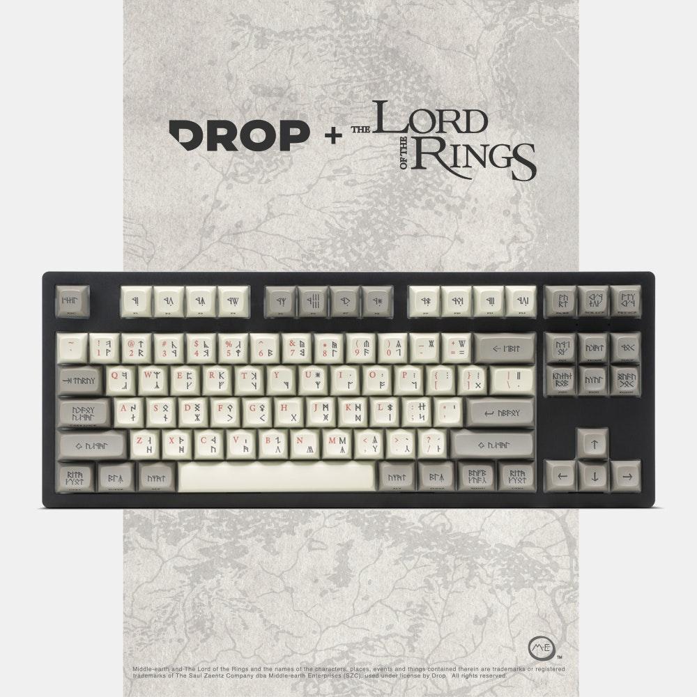 Drop  + The Lord of the Rings MT3 Dwarvish Keycap Set
