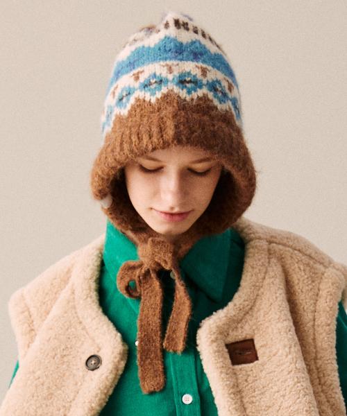 NORDIC BEANIE BROWN