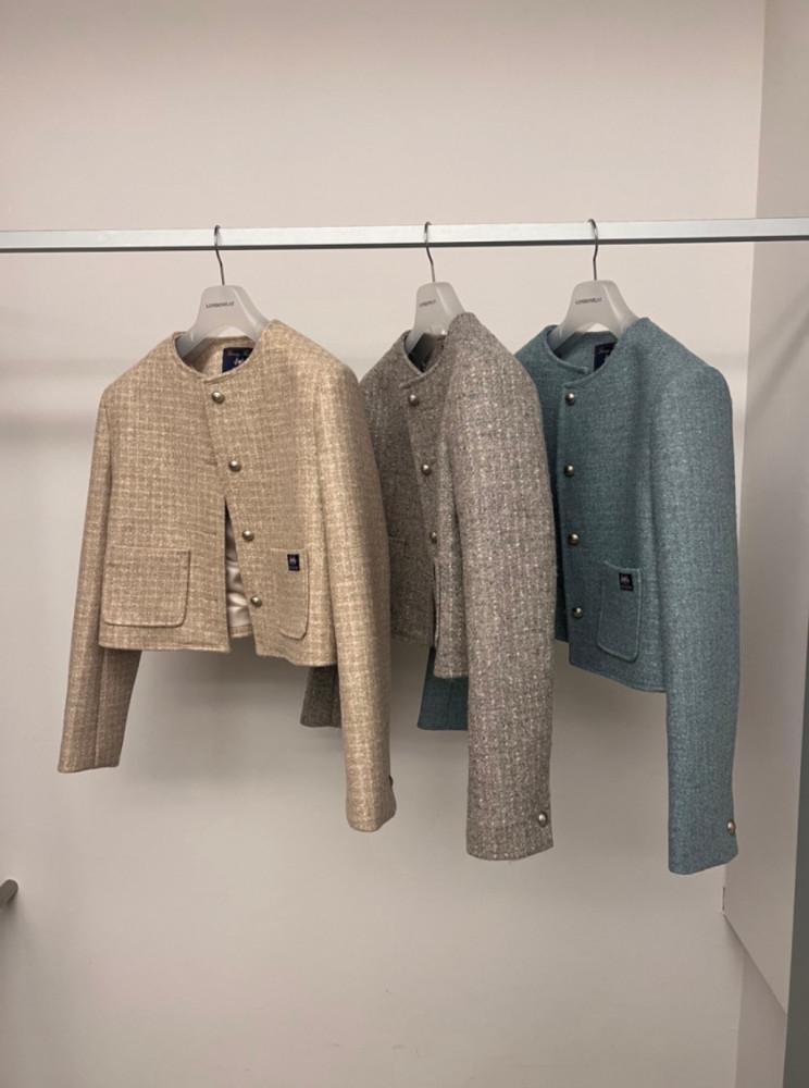 LONDONFLAT 런던플랏 아브라함 문 트위드자켓