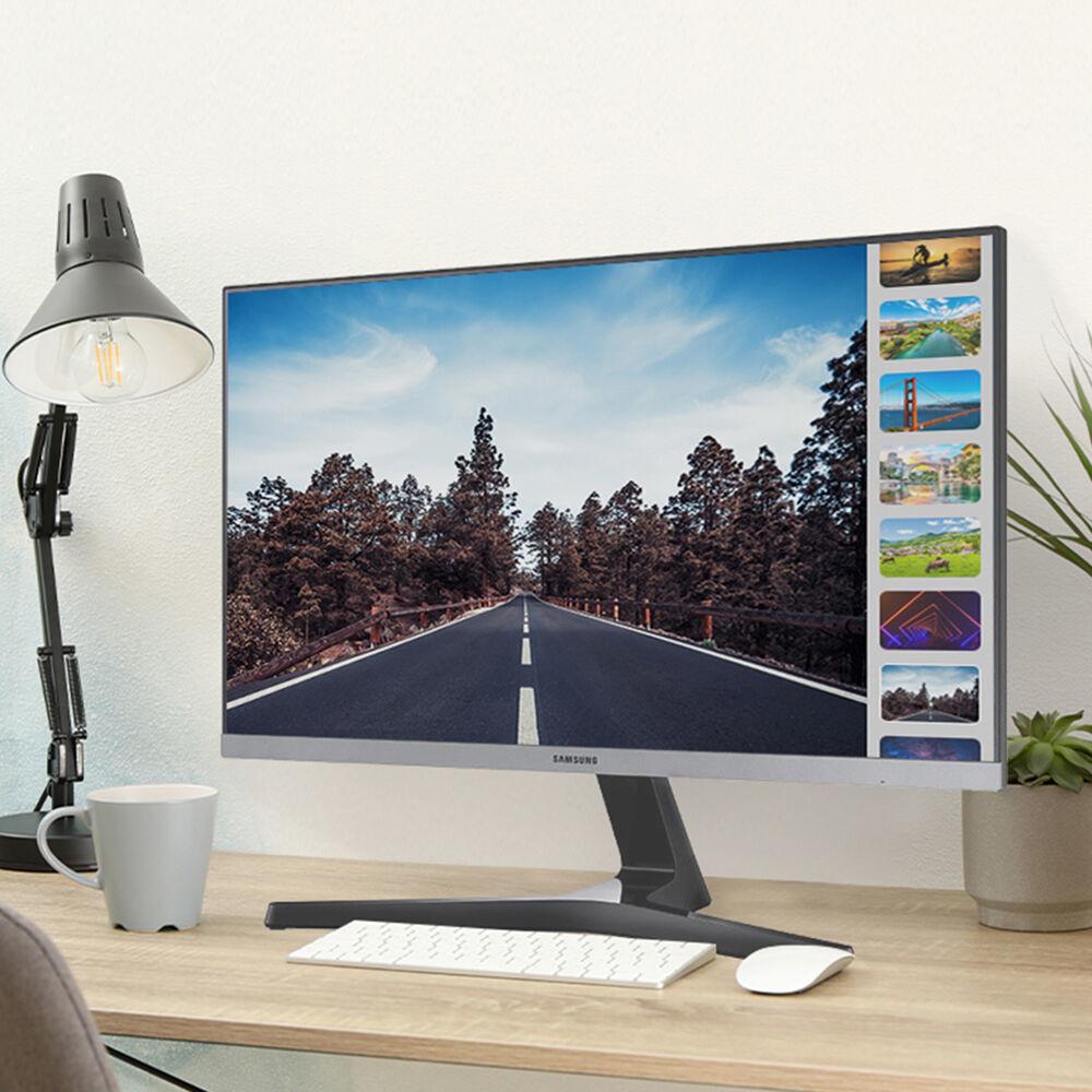 삼성전자 S24R35A 24인치 VA LED 컴퓨터 모니터 75Hz 프리싱크 3면 베젤리스
