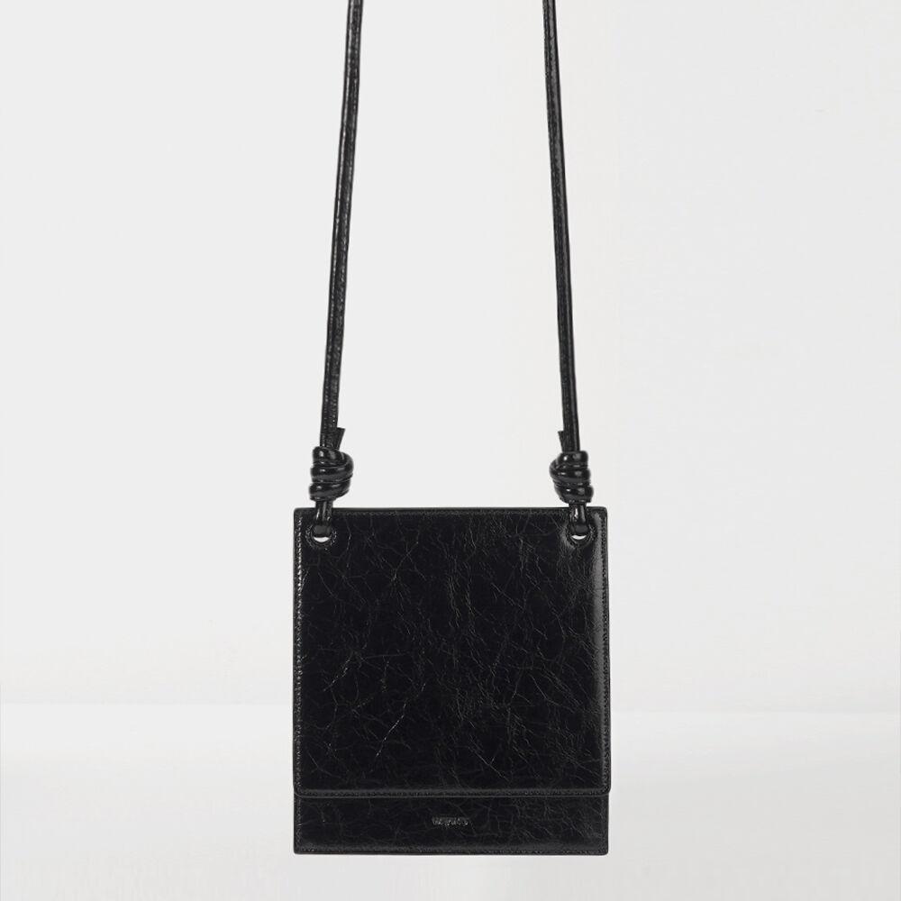 [리퍼브] Square Bag (wrinkle black)