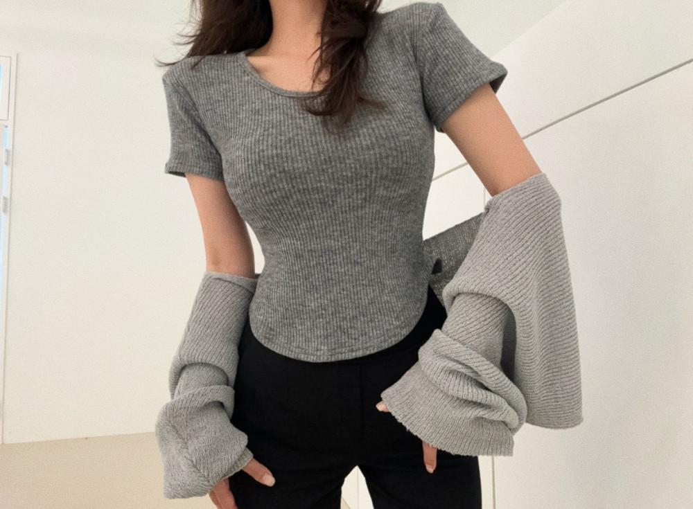 [자체제작]일주일 굴림 반팔 티셔츠