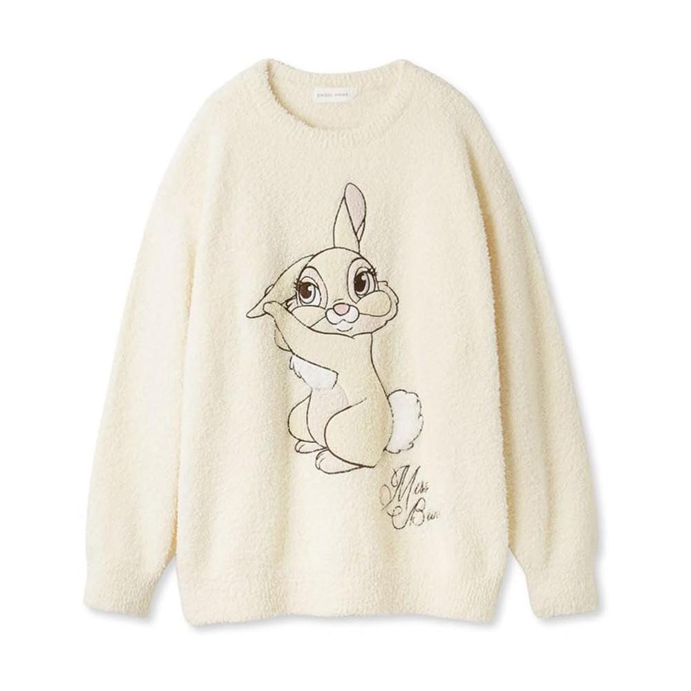 스나이델 홈 밤비 미스버니 & 텀퍼 자카드 니트 풀오버 파자마 (YE-옐로우)