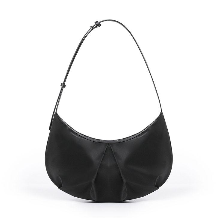 [new] Fortune Nylon Hobo Bag_Black