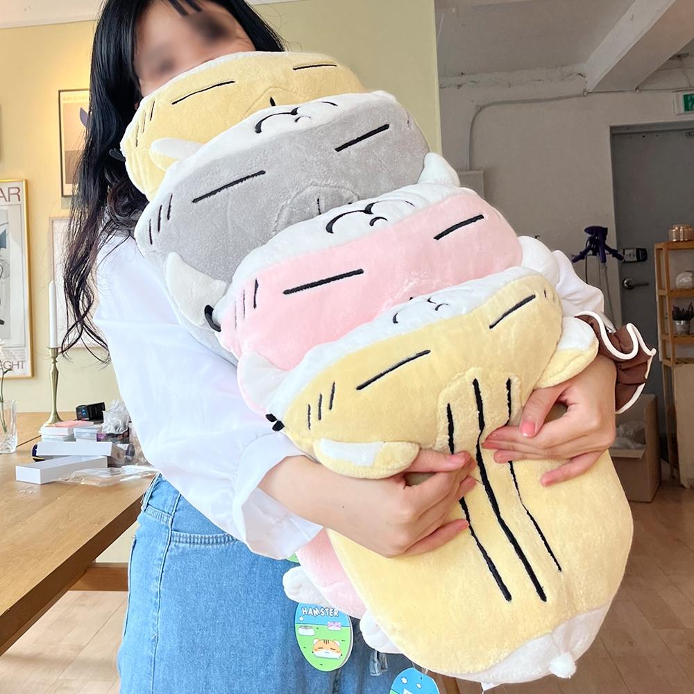 햄스터 인형 쿠션 대형 캐릭터 안고자는 수면 침대 푹신한 바디필로우