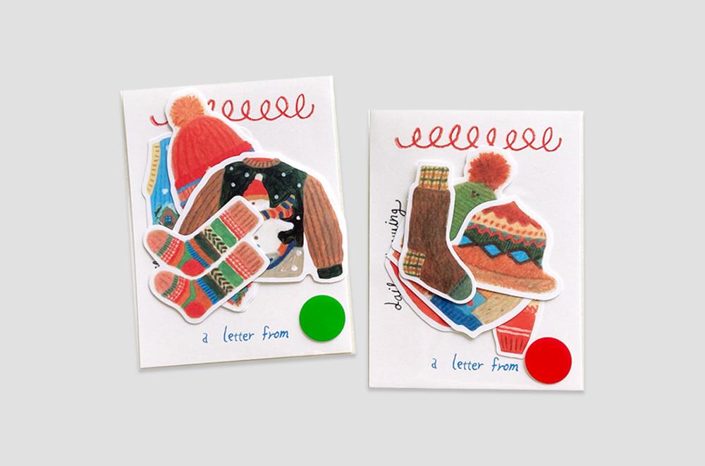 [a letter from] cozy and cute 스티커