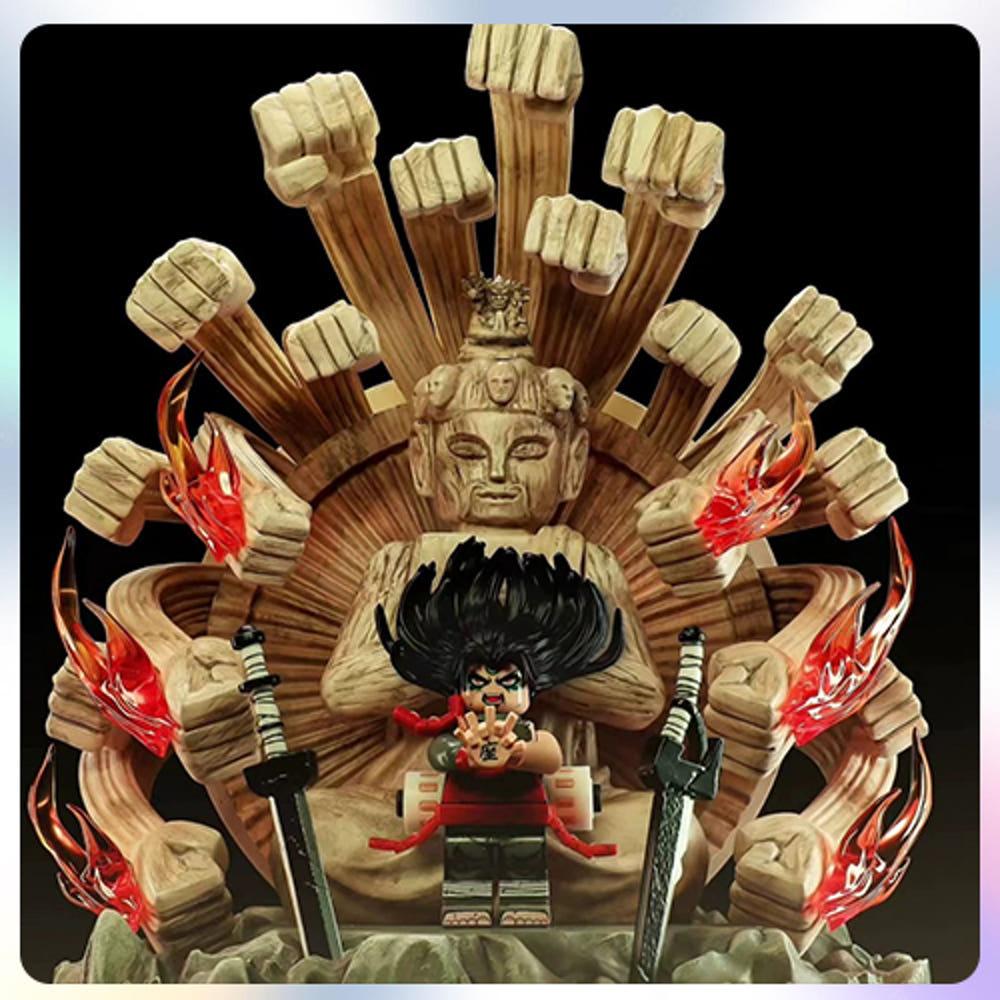 나루토 하시라마 yydsj 브릭 풀세트 블록 피규어 레고 커스텀