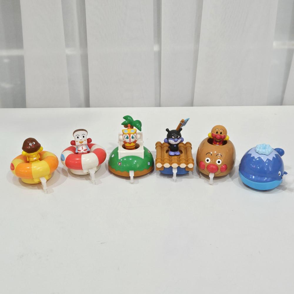 호빵맨 태엽카 마린트레인 6체 세트