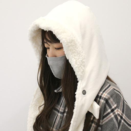 리버시블 양면 기모 양털 뽀글이 바라클라바 겨울 모자