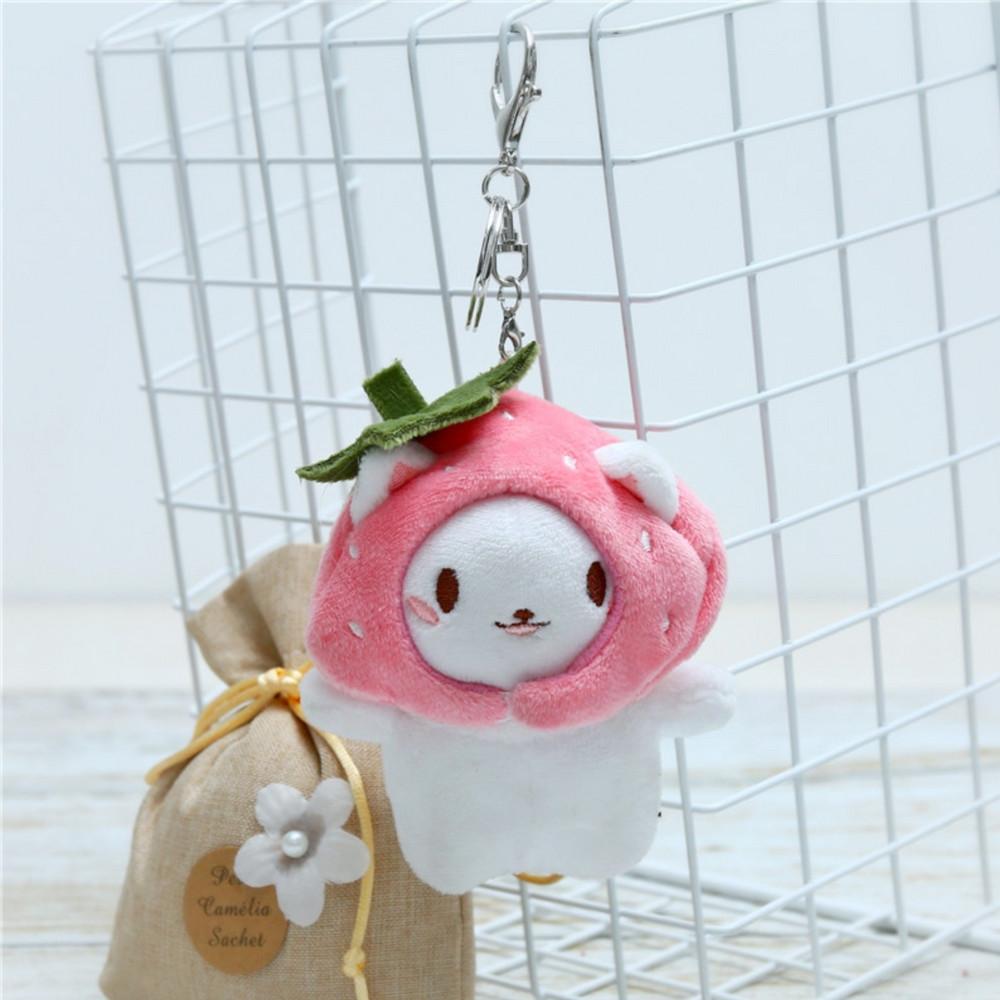 10cm 인형옷 딸기 모자 아이돌 솜 인형 옷