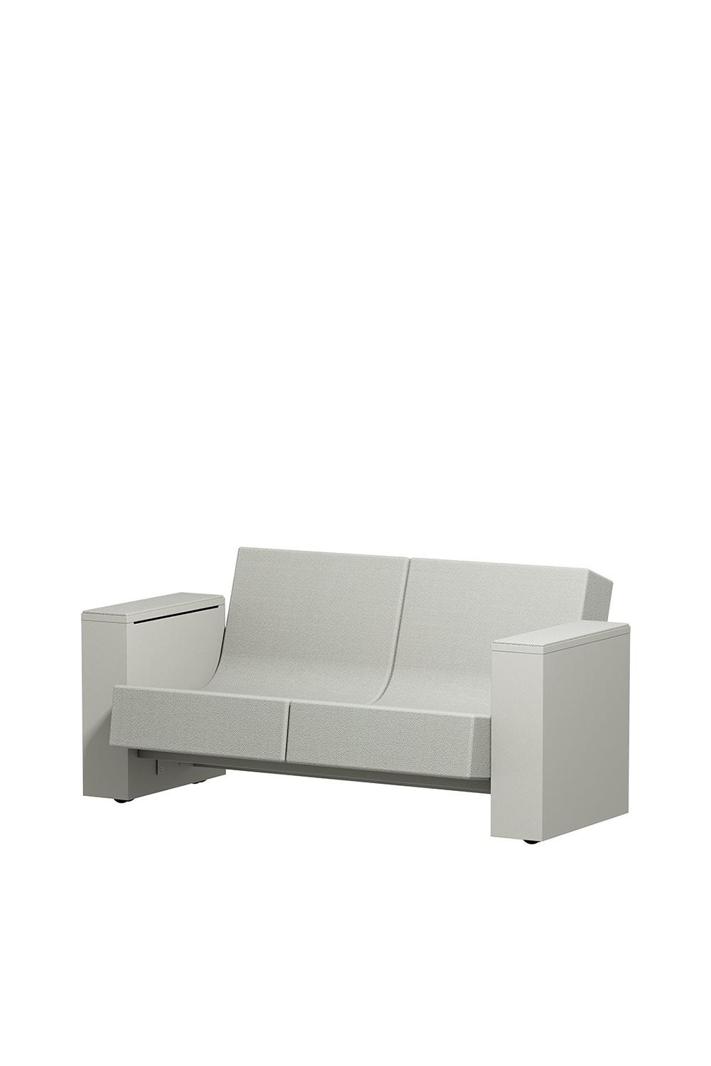 [REFURB] 슬로프 플로팅 소파 2시터