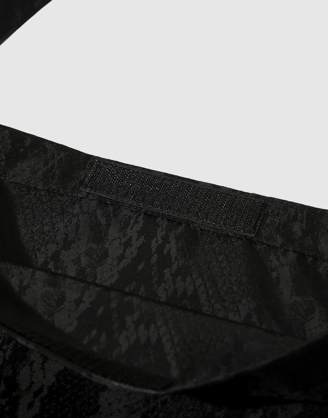 Book Bag - Papillon Jacquard Sateen (Black)
